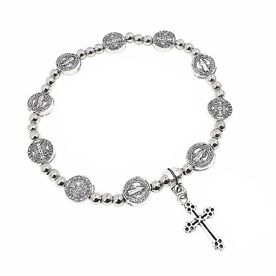 304 из нержавеющей стали шарм браслеты, крестик