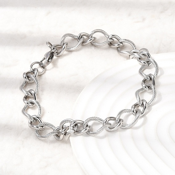 201 Браслеты из нержавеющей стали с цепочками для мужчин