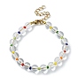 Acrylic & Seed Beaded Stretch Bracelets