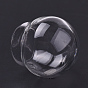 Handmade Blown Glass Globe Ball Bottles, for Glass Vial Pendants Making