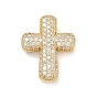 Латунные микро проложить кубического циркония подвески, крест прелести