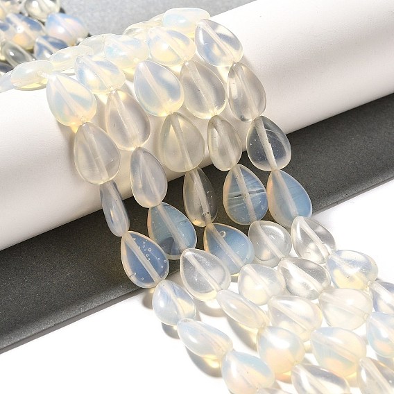 Opalite бисер пряди, слеза