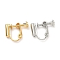 Латунные винты на клипсах-конвертерах, спиральный зажим для ушей, для не проколотых ушей, без никеля , долговечный