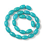 9 Strands Synthetic Howlite Beads Strands, Dyed, Oval