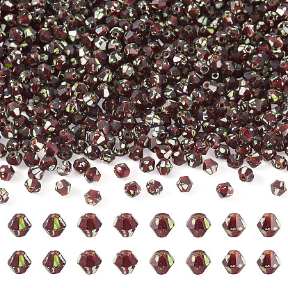 Краска для выпечки пикассо стеклянные бусины, двухконусные