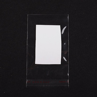 Cellophane Bags, 14x8cm, Unilateral thickness: 0.035mm, Inner measure: 12x8cm