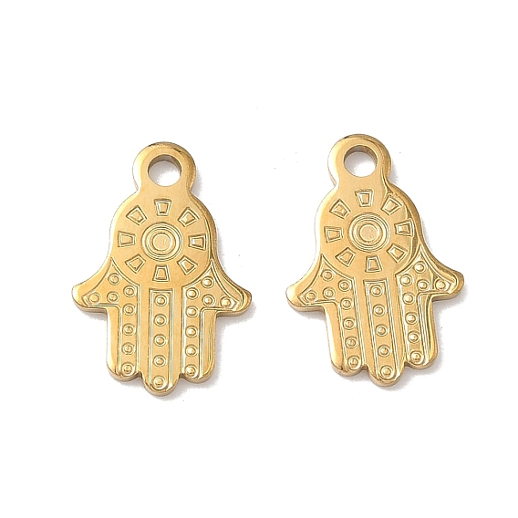 304 прелести нержавеющей стали, хамса рука, ионное покрытие (ip)