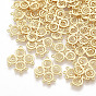 Brass Chandelier Component Links, Flower