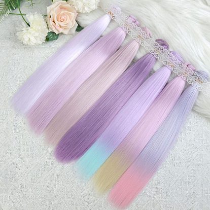 Парик для куклы bjd/sd из молочного шелка для изготовления кукол