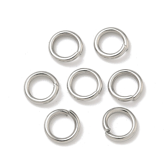 Вакуумное покрытие pvd 304 открытые соединительные кольца из нержавеющей стали