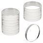 Transparent Acrylic Display Base, Circle Blank Discs