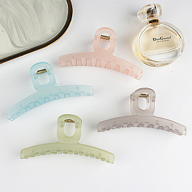 Fresh Spring Matte Jelly Color Hairpin - Small Size, Bathing Hairdressing Tool.