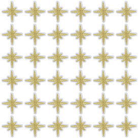 100 шт. самоклеящиеся нашивки на тканевой основе с компьютерной вышивкой в виде звезд, наклеить патч, аксессуары для костюма, аппликация