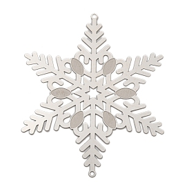 304 подвески из нержавеющей стали, Снежинки, вырезанные лазером