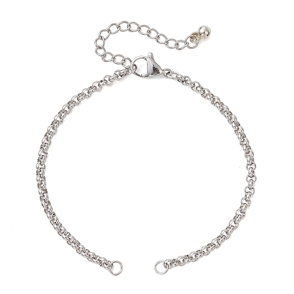 304 изготовление браслетов-цепочек из нержавеющей стали, не тускнеет