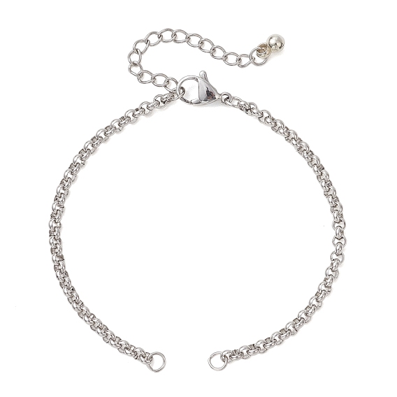 304 изготовление браслетов-цепочек из нержавеющей стали, не тускнеет