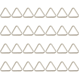 30 шт. пряжки-кольца из нержавеющей стали с треугольным креплением, для аксессуаров для батута