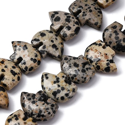 Природные яшмы далматин бисер нитей, Zuni медведь