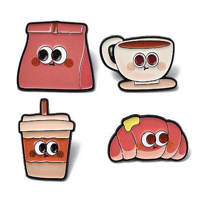 Милые эмалевые булавки, булавки для лацканов из сплава для одежды рюкзака