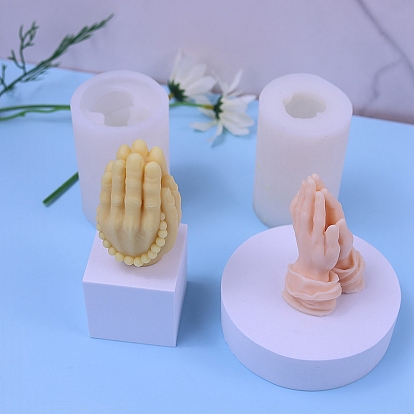Palm DIY Food Grade Silicone Candle Molds, Aromatherapy Candle Moulds, Scented Candle Making Molds