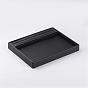 Wooden Jewelry Presentation Boxes, Covered with PU Leather, 25.1x20x3cm
