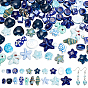 80шт 20 стили фарфоровые бусины ручной работы, разнообразные