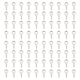 1000шт. железные шурупы с ушком, за половину пробурено бисера