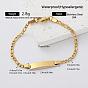 Adjustable 304 Stainless Steel Link Bracelets