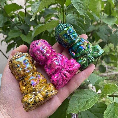 Резная статуя Будды из натурального гранита, украшение дома, Статуэтки по фен-шуй для украшения домашнего офиса