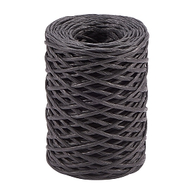 Cuerdas de papel para la fabricación de joyería de bricolaje, con alambre de hierro en el interior