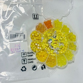 DIY Acrylic & ABS Plastic Imitation Pearl Beads Bracelets Jewelry Making Kits