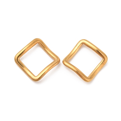 304 нержавеющей стали связывающий кольца, витой квадрат