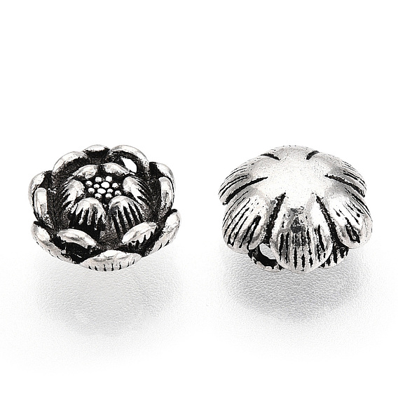 925 Sterling Silver Beads, Flower