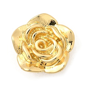 Розовые латунные бусины, без свинца и без кадмия, долговечный, стойки покрытие