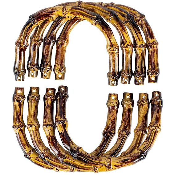 Ручка из искусственной бамбуковой смолы, U-образный