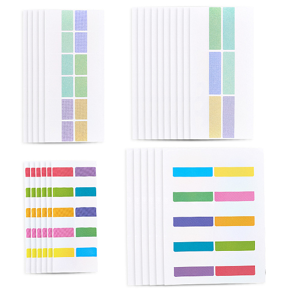 27листы 4 стили бумаги индексные вкладки