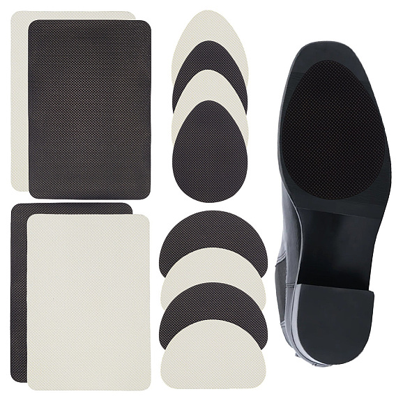 12шт. 3 стили ремонт подошвы обуви, замена резиновой подошвы, самоклеящиеся противоскользящие накладки на подошву обуви