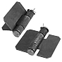 2Pcs Iron Hinge, Rectangle