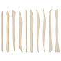 10шт. деревянные палочки для скульптуры из глины, поделки из глины ручной работы
