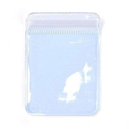 Rectangle PVC Resealable Packaging Bags, Self Seal Bag