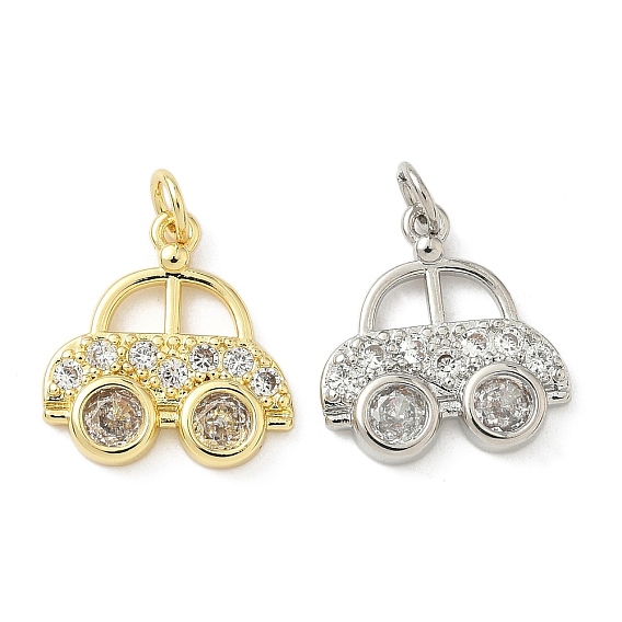 Латунные микро проложить кубического циркония подвески, автомобильные прелести, долговечный, без кадмия и без свинца, стойки покрытие, с целью перехода в кольце