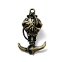 Halloween Alloy Pendants, Skull