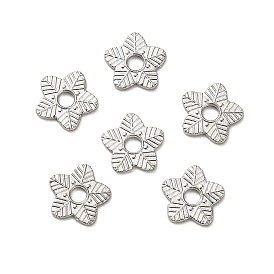 304 из нержавеющей стали разделительные бусины, цветок