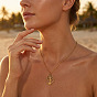 304 Stainless Steel Tree of Life Pendant Necklaces for Women