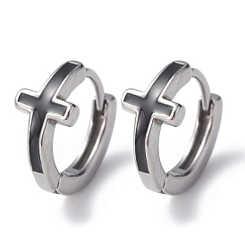 316 серьги-кольца из нержавеющей стали для мужчин и женщин