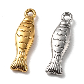 304 подвески из нержавеющей стали, амулет из рыбы сардина