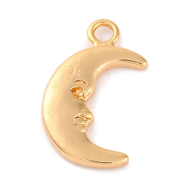 Brass Pendants, Moon Charms