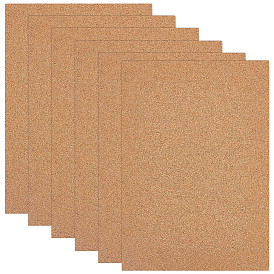 6шт. пробковые этикетки, прямоугольные