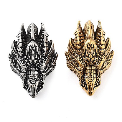 304 подвески из нержавеющей стали, очарование дракона