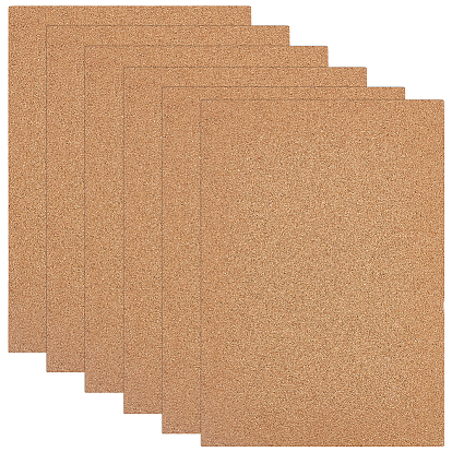 6шт. пробковые этикетки, прямоугольные